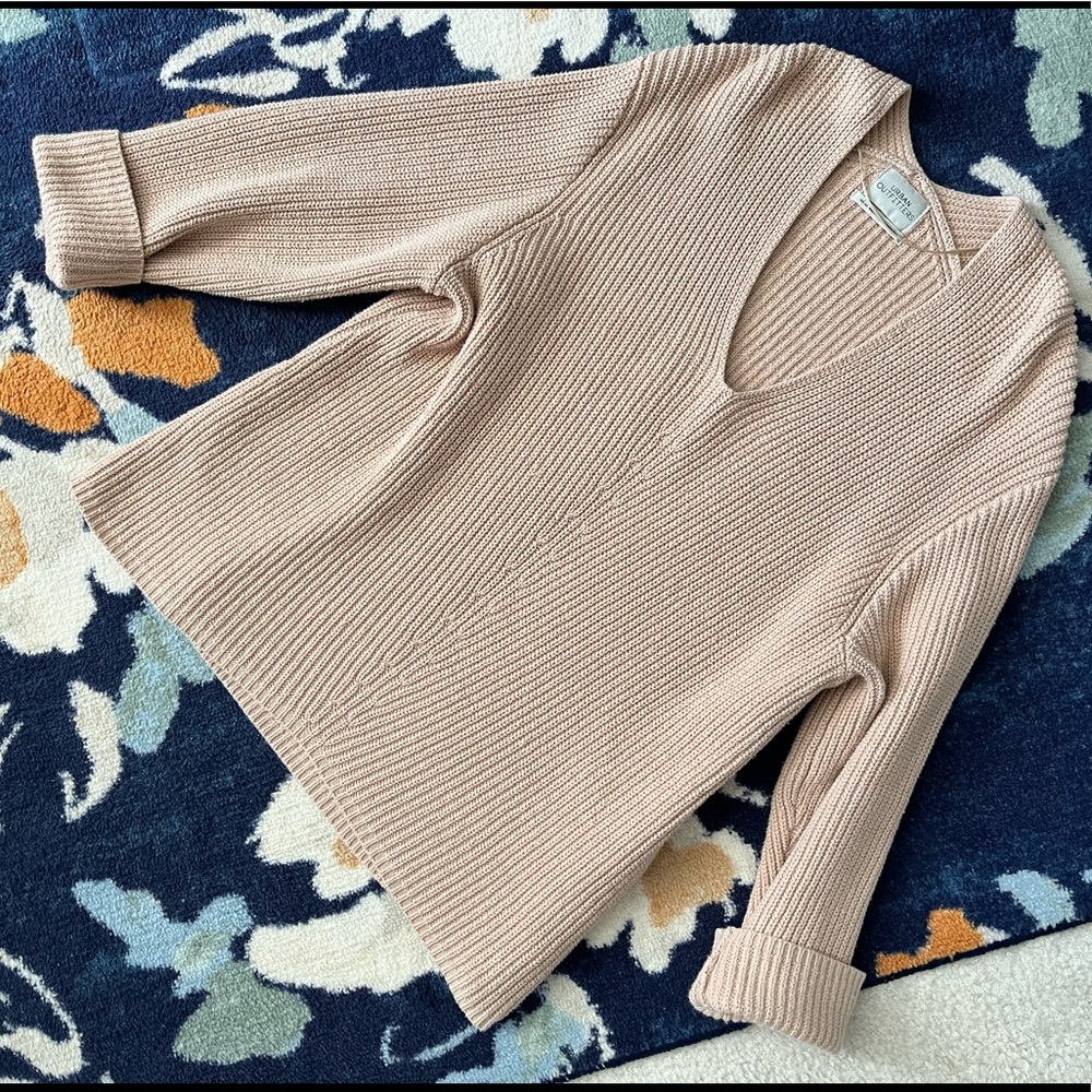Camel Urban Outfitters Oversized Sweater